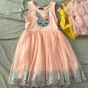 Girls 6yr old bunny dress